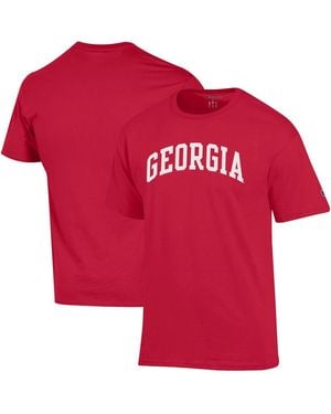 Champion Georgia Bulldogs Basic Arch T-shirt - Red