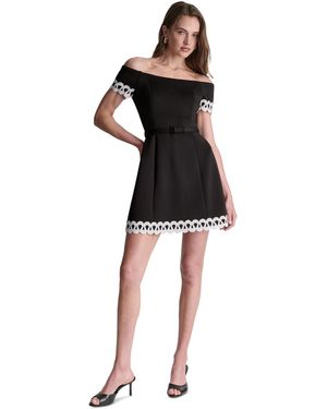 BCBGMAXAZRIA Sleeveless Mini Dress - Black