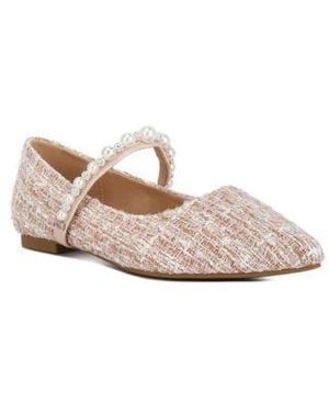 LONDON RAG Mowie Mary Jane Flat - Pink