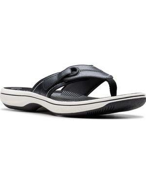 Clarks Cloudsteppers Breeze Reyna Sandals - Black