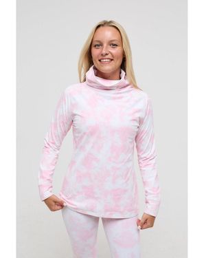 OOSC High Neck Baselayer Top - White