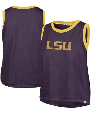 '47 Lsu Tigers Premier Ringer Tank Top - Purple