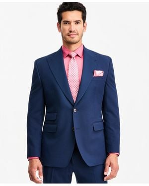 Tayion Collection Classic-fit Suit Separate Jacket - Blue