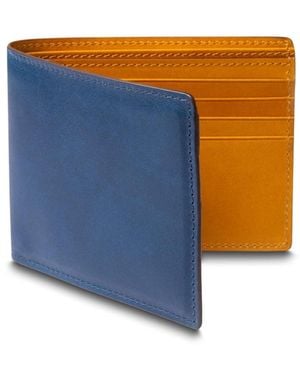 Bosca 8 Pocket Wallet - Blue