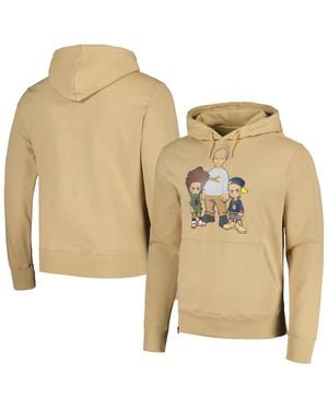 Virtual Thread And The Boondocks Family Pullover Hoodie - Natural