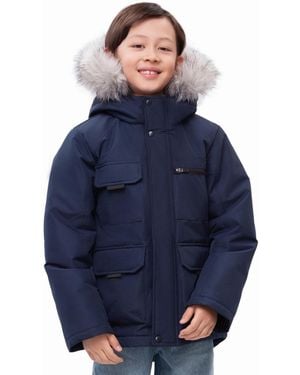 Rokka&Rolla Little And Big Boys' Parka Jacket - Blue