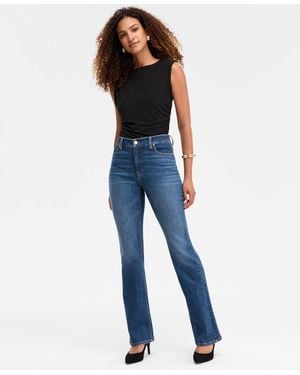INC International Concepts High-rise Bootcut Jeans - Blue