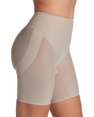 Leonisa Firm Compression Butt Lifter Shaper Shorts - Natural