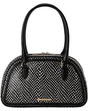 Brahmin Glorieta Everlasting Angie Satchel Bag - Black