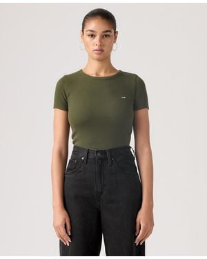 Levi's Hayes Slim-fit Short-sleeve Crewneck T-shirt - Green