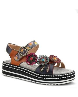 L'ARTISTE Laga Platform Sandal - Multicolor