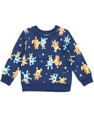 Bluey Bingo Sweatshirt Toddler| Child Girls - Blue