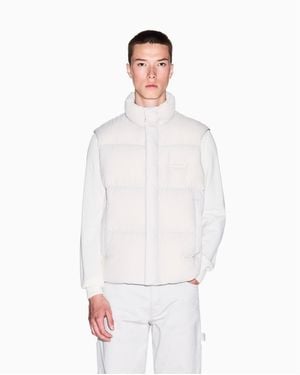 ARMANI EXCHANGE | Cozy Lb Puffer Vest - White