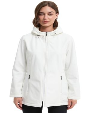 Hawke & Co. Waist Detail Softshell Jacket - White