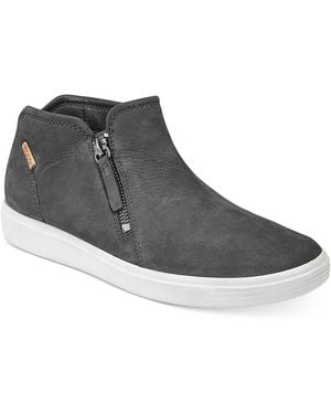 Ecco Soft 7 Low Booties - Black