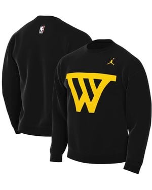 Nike Golden State Warriors Statement Edition Sweatshirt - Black