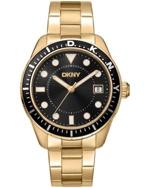 DKNY Crosby Sport Black -tone Stainless Steel Bracelet Watch - Metallic