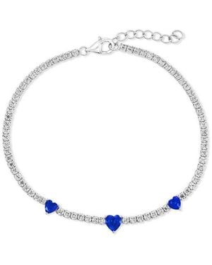 Simona Sterling Silver - Blue