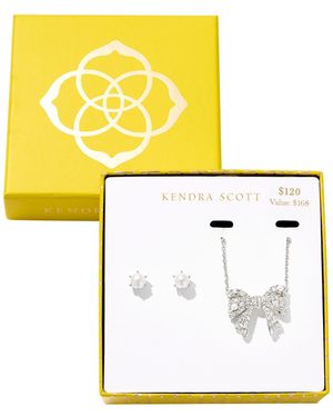 Kendra Scott 2-piece Pearl (2.8mm-7mm - Metallic