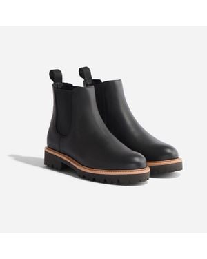 Nisolo Go-to Lug Chelsea Boot 2.0 - Black