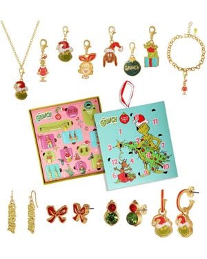 Dr. Seuss Grinch Jewelry Advent Gift Set: Necklace - White