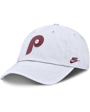 Nike Philadelphia Phillies Cooperstown Collection Club Adjustable Hat - White
