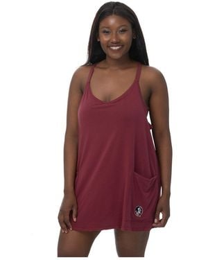 ZooZatZ Florida State Seminoles Active Pocketed Skort Dress - Purple