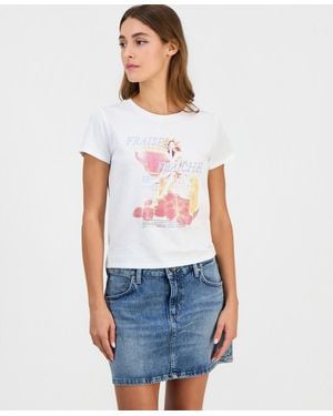 Guess Strawberry Girl Short-sleeve Baby T-shirt - White