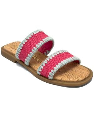 Aerosoles Centro Slip-on Flat Sandals - Pink
