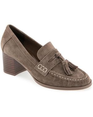 Splendid Martha Heeled Loafer - Brown