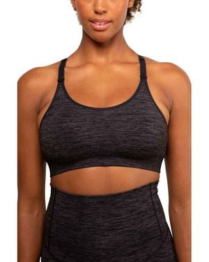 Modern Eternity Maternity Maternity Layla Yoga Racer Back Nursing Bra - Black
