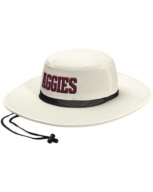 adidas And Texas Tech Red Raiders Wide Brim Boonie Bucket Hat - White