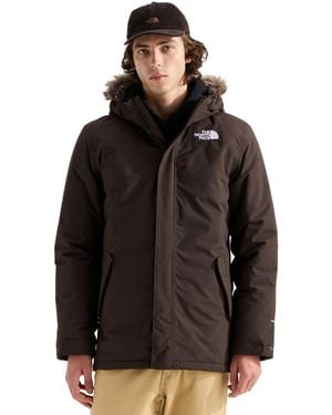 The North Face Zaneck Waterproof Hooded Faux-fur-trim Jacket - Black