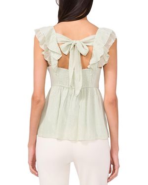 売れ筋商品|||パーカー カットソー トップス レディース Women's The Margot Paisley-Print Ruffled Top Robins Egg Parker The Margot Paisley-print Ruffled Top in Blue | Lyst