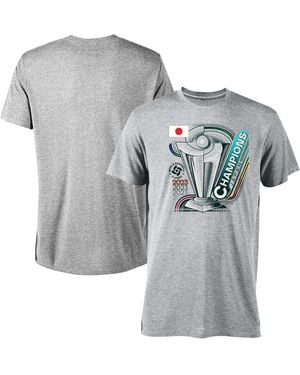 Legends Japan Baseball 2023 World Baseball Classic Champions Tri-blend T-shirt - Gray