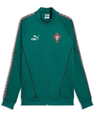 PUMA Portugal National Team King Anthem Full-zip Jacket - Green