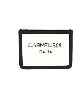 Carmen Sol Firenze Clear Pochette Clear - White