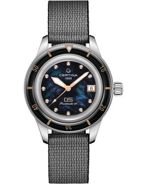 Certina Swiss Automatic Ds Podium Diamond (1/20 Ct. T.w. - Gray