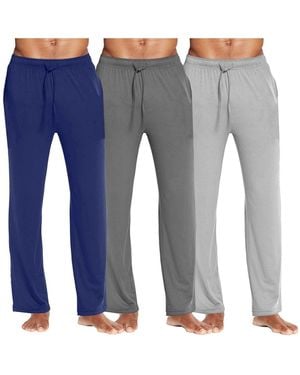 Galaxy By Harvic Classic Lounge Pants - Blue