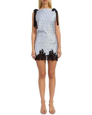 En Saison Hazel Sleeveless Mini Dress - Blue