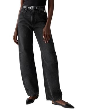 Levi's Premium baggy Dad Cotton Barrel-leg Jeans - Black