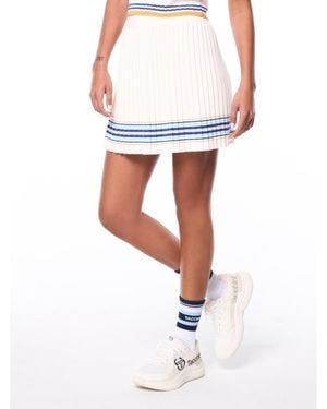 Sergio Tacchini Fausta Knit Skirt - White