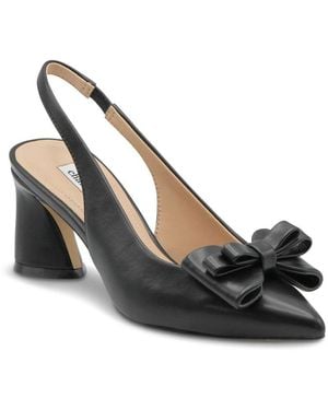 Charles David Astrid Slingback Chunky Heel - Black