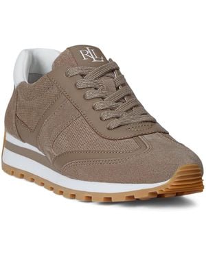 Ralph Lauren Dani Lace-up Sneakers - Gray