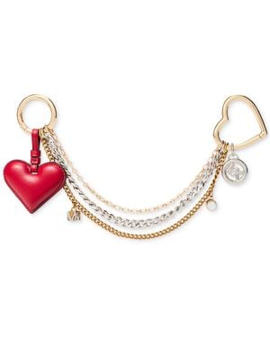 Michael Kors Michael Jewel Heart Chain Charm - Pink