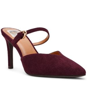 Dolce Vita Elleganza Buckle Strap Two Piece Pumps - Purple