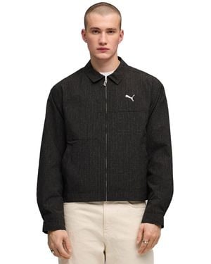 PUMA Closet Essential Collared Jacket - Black