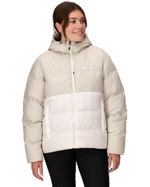 Marmot Guides Big-baffled Puffer Hooded Jacket - Natural