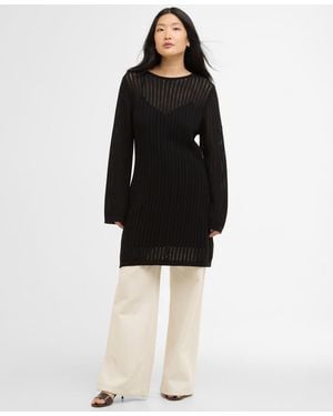 Barbour Daya Knitted Mini Dress - Black