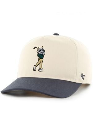 '47 And Natural/charcoal South Florida Bulls Two-tone Mascot Golf Hitch Adjustable Hat - White